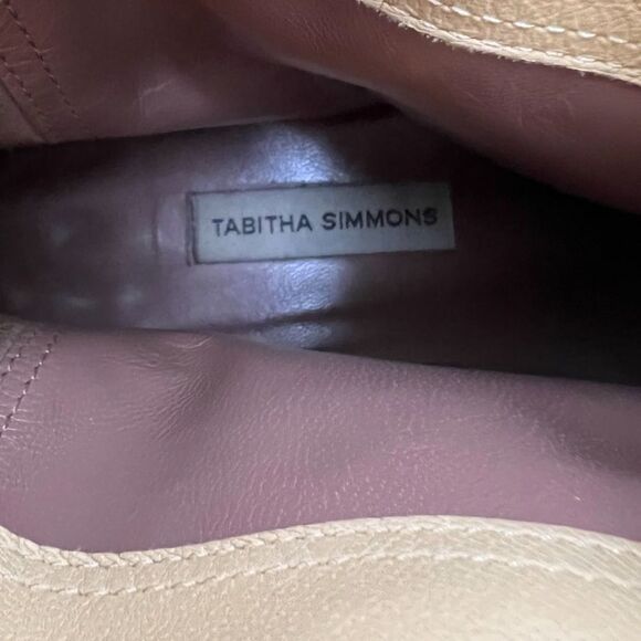 Tabitha Simmons Early Light Tan Suede Bootie - Picture 12 of 13